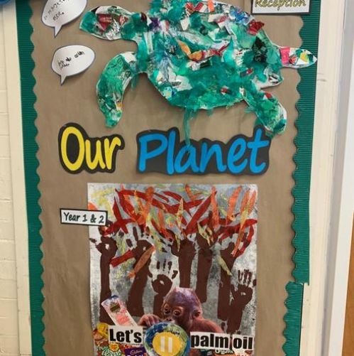 Our planet display